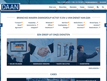 Tablet Screenshot of daangroup.eu